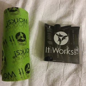 It works! Defining gel 4 pack and fab wrap!